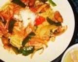 お弁当や朝食に☆簡単お野菜ナポリタン炒め作り方4写真