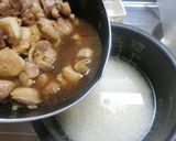 鶏肉と松茸の炊き込みご飯作り方16写真