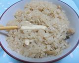 鶏肉と松茸の炊き込みご飯作り方23写真