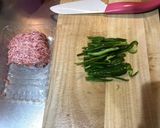 パパッと簡単☆ひき肉ピーマン作り方1写真