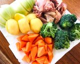 ルー不要★手作りクリームシチュー作り方1写真
