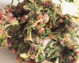 ネギ盛りだくさんのマグロたたき丼作り方3写真