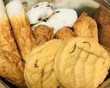 めんつゆだしの浅ゆでおでん●うどん入り作り方1写真