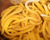 めんつゆだしの浅ゆでおでん●うどん入り作り方2写真