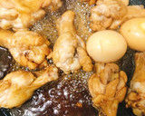 一人暮らしの骨付き鶏もも肉のさっぱり煮丼作り方7写真