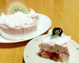 いちごとヨーグルトのムースケーキ　雲の上作り方18写真