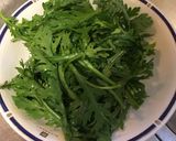 ♡農家直伝♡時短料理!!春菊の生サラダ作り方2写真
