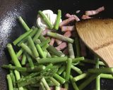 アスパラとベーコンのマヨ炒め作り方3写真