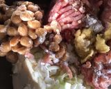 納豆入り一口メンチ＆ミートボール作り方1写真