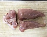 鶏胸肉で！チキンのトマト煮込みスープ作り方1写真