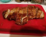 砂糖を使わない鶏胸肉の照り焼き作り方3写真