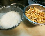 鮭入り株なめこ雑炊！朝食や夜食に作り方2写真