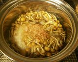 鮭入り株なめこ雑炊！朝食や夜食に作り方3写真
