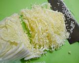 糖質制限！ふわふわ白菜お好み焼き作り方1写真