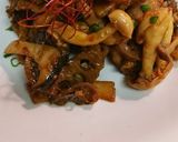 たっぷりキノコと蓮根鶏炒め作り方7写真