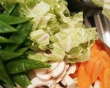 ご飯がすすむ白菜たっぷり牛肉中華丼作り方1写真