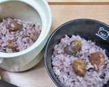 ダイソーの炊飯マグでかんたん栗ご飯♪作り方4写真