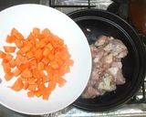 鶏もも肉と大根の鍋♪簡単鶏がらスープ作り方5写真