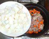 鶏もも肉と大根の鍋♪簡単鶏がらスープ作り方6写真