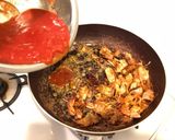初めての有頭えびのトマトクリームパスタ作り方12写真