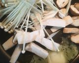 きのこ＆サラダ菜のバター炒め♪♬作り方3写真