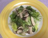 きのこ＆サラダ菜のバター炒め♪♬作り方6写真