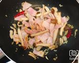 お吸い物で簡単！しめじのスープパスタ作り方7写真