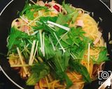 お吸い物で簡単！しめじのスープパスタ作り方10写真