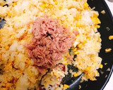 一人暮らしの簡単ツナコーン炒飯作り方8写真