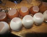 卵殻器のプリン作り方1写真