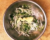 大根と豆苗の明太マヨネーズサラダ作り方3写真