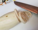簡単！レンコンの鶏挽肉挟み照り焼き作り方1写真