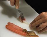 お家で簡単･蟹の若返り冷製パスタ♡ﾞ作り方1写真