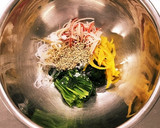 ほうれん草とカニカマとパプリカの中華和え作り方6写真