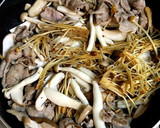 豚肉とたっぷりきのこの甘辛炒め作り方4写真