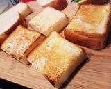 ハニーバター昆布トースト作り方1写真