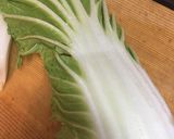 白菜の芯だけサラダ？和え物？作り方1写真