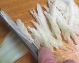 白菜の芯だけサラダ？和え物？作り方5写真