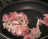 豚肉と春雨の炒め物作り方1写真