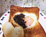 ふじっ子煮Deおかか昆布Eggトースト♪作り方3写真