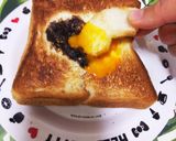 ふじっ子煮Deおかか昆布Eggトースト♪作り方5写真