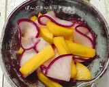 柿と赤かぶの柚子なます♪作り方4写真
