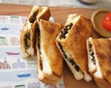 ふじっ子煮入り＊グリルドチーズ作り方5写真
