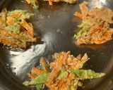 ブロッコリー茎☆人参の揚げ焼き作り方2写真