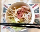 簡単時短レンジ５分で上海風焼きそばもどき作り方1写真