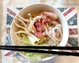 簡単時短レンジ５分で上海風焼きそばもどき作り方1写真