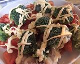鶏もも肉とトマトのマヨチーズ焼き作り方7写真