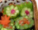 赤飯　こにぎり　秋弁当　詰め方作り方5写真