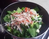 豆腐と小松菜の簡単煮物作り方4写真