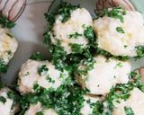 はんぺんにポテト明太子パセリ衣揚げ作り方4写真